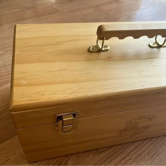 Xonex Creative Tool Chest Kids Arts Supplies Wooden Box - Picture 4 of 11